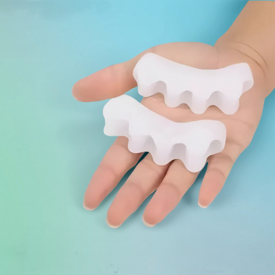 Silicone Toe Separators for Foot Alignment